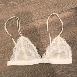 White Lace Bralette
